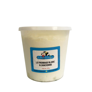 Fromage blanc de la ferme de Tartifume (500g) - Ferme urbaine aquaponique à Bordeaux