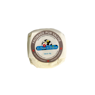 Fromage frais nature de la ferme de Tartifume (190g) - Ferme urbaine aquaponique à Bordeaux