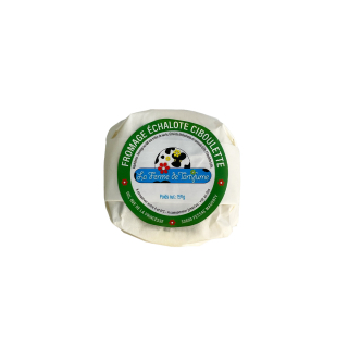 Fromage frais échalote & ciboulette de la ferme de Tartifume (190g) - Ferme urbaine aquaponique à Bordeaux