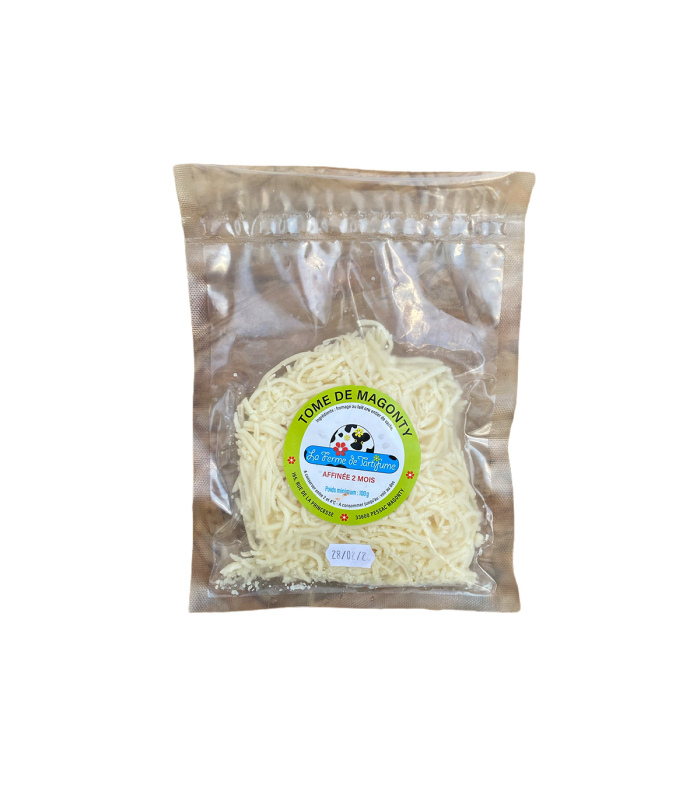Fromage rapé au lait cru Tartifume (100g)