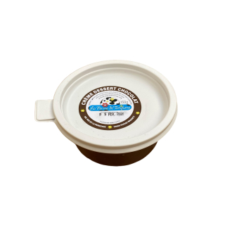 Crème dessert chocolat de la ferme de Tartifume (150g) - Ferme urbaine aquaponique à Bordeaux