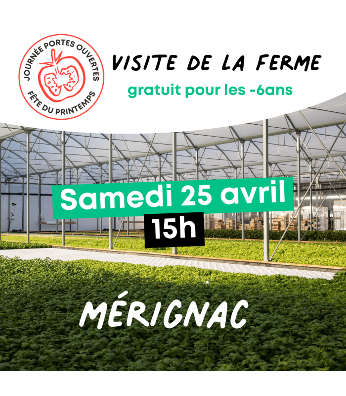 Visite Samedi 25 Avril - 15H "Fête du printemps"