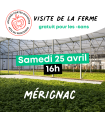 Visite Samedi 25 Avril - 16H "Fête du printemps"