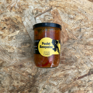 Poulet basquaise, 700g (pièce) - Ferme urbaine aquaponique à Bordeaux
