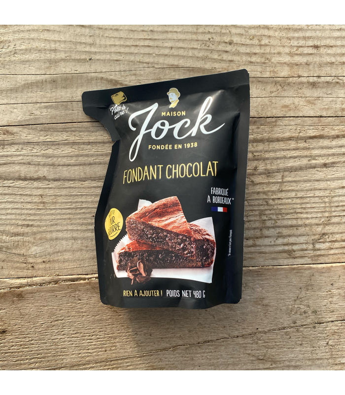 Fondant au chocolat prêt à cuire Maison Jock (480g)