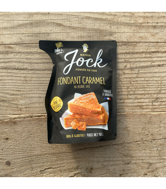 Fondant au caramel prêt à cuire Maison Jock (480g)