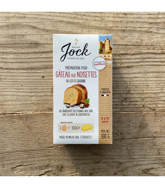 Préparation pour gâteau aux noisettes Maison Jock (300g)