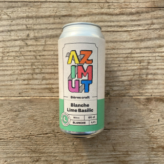 Bière blanche basilic Azimut, 44cl (pièce) - Ferme urbaine aquaponique à Bordeaux