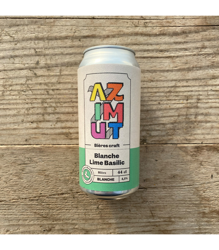 Bière blanche basilic Azimut, 44cl (pièce)