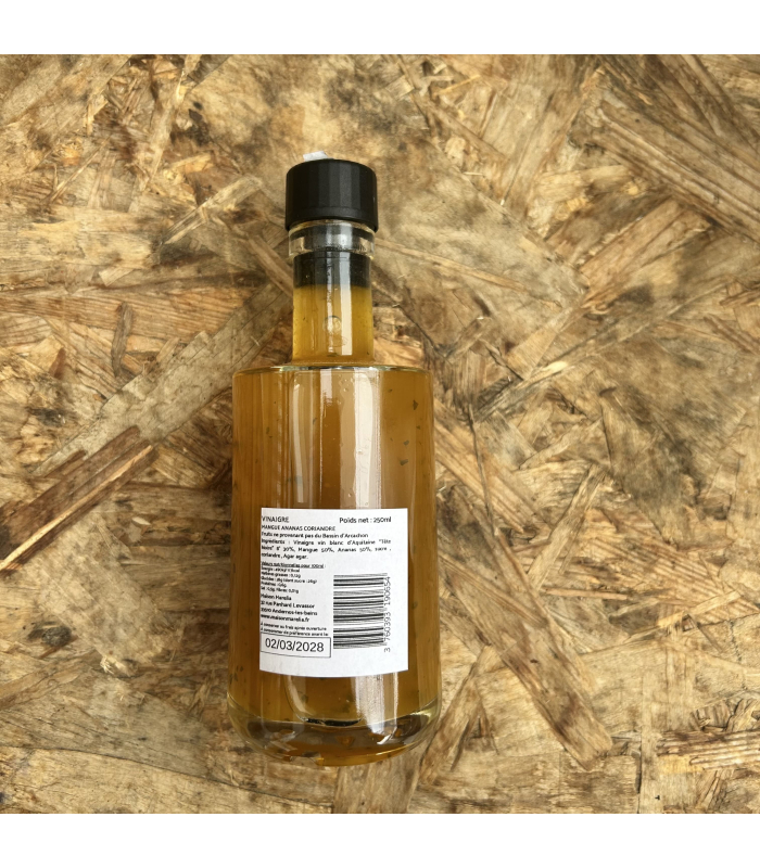 Vinaigre Ananas Mangue Coriandre Maison Marelia (25cL)