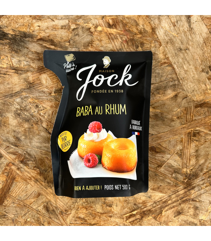 Baba au rhum prêt à cuire Maison Jock (480g)