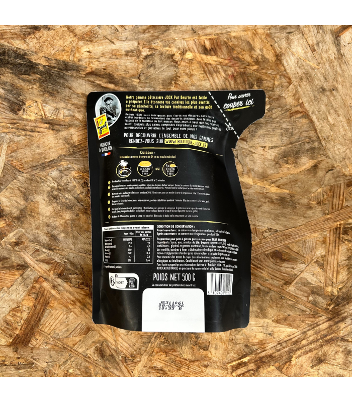 Baba au rhum prêt à cuire Maison Jock (480g)