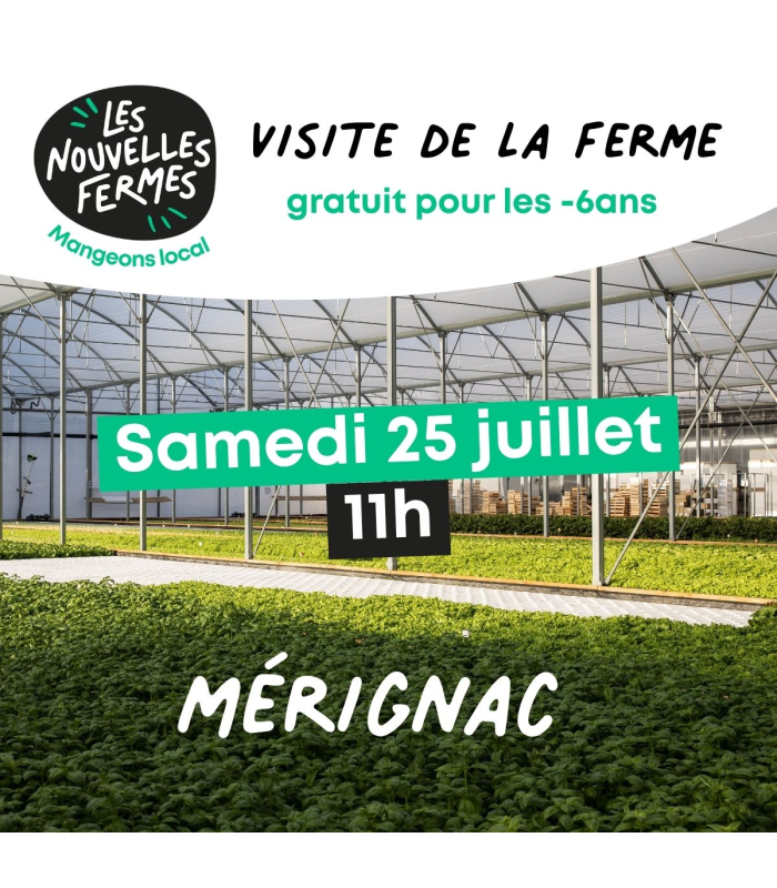 Visite Samedi 25 Juillet - 11H