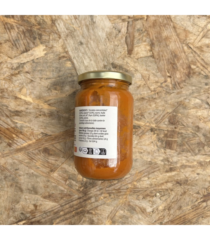 Sauce tomate au thym & laurier, 350g (pièce)