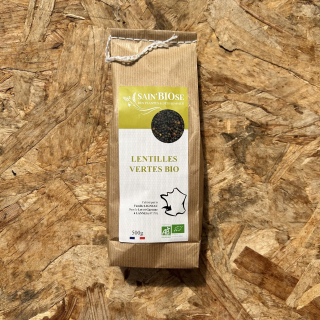 Lentilles vertes (500g) - Ferme urbaine aquaponique à Bordeaux