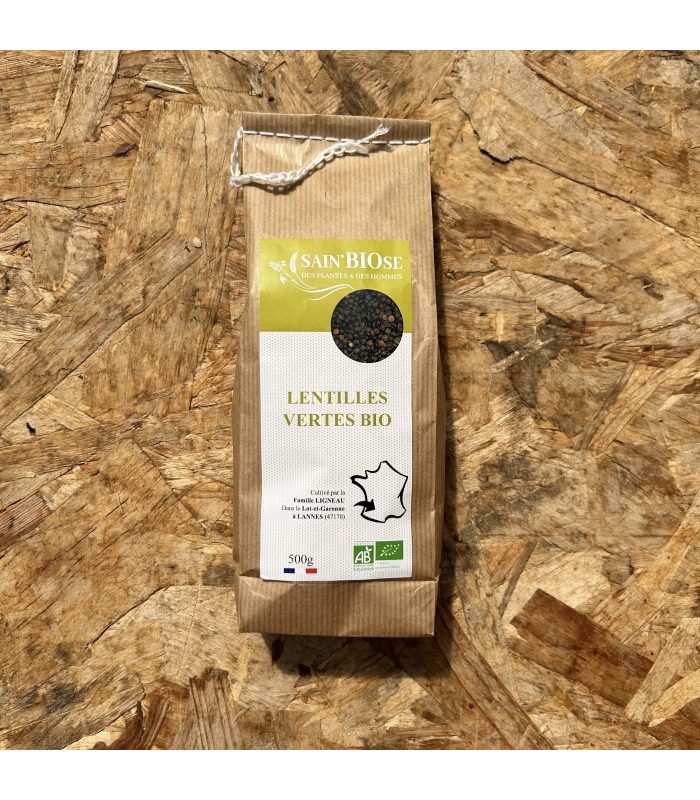 Lentilles vertes (500g)