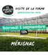Visite Samedi 5 Septembre - 11H