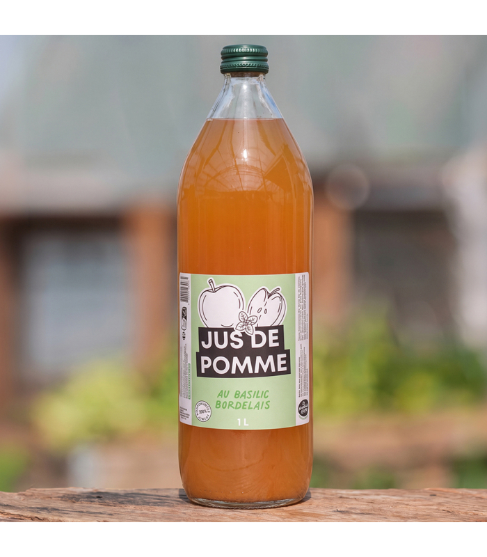 Jus de pomme au basilic (1L)