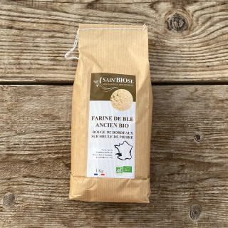 Farine de blé ancien bio (1kg) - Ferme urbaine aquaponique à Bordeaux