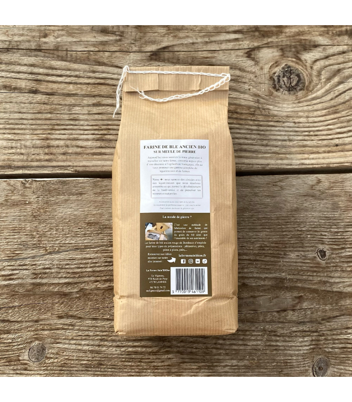Farine de blé ancien bio (1kg)