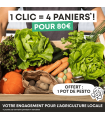 4 paniers de saison - abonnement mensuel