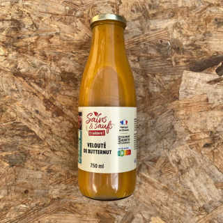 Velouté de butternut, 75cL (pièce) - Ferme urbaine aquaponique à Bordeaux