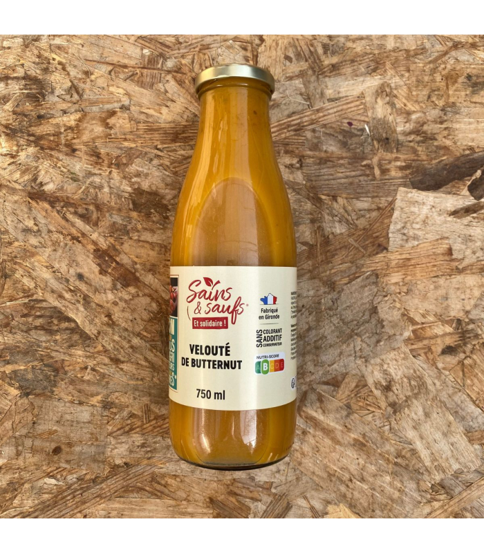 Velouté de butternut, 75cL (pièce)