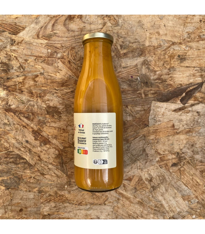 Velouté de butternut, 75cL (pièce)