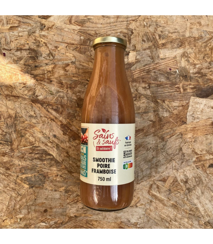 Smoothie poire framboise 75cl (pièce)