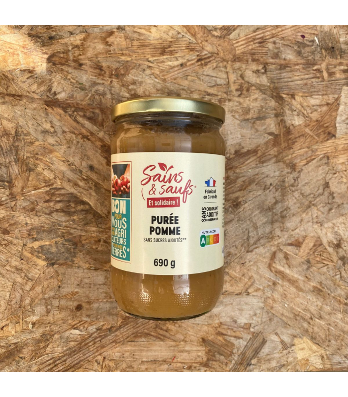 Purée de pomme 690g (pièce)