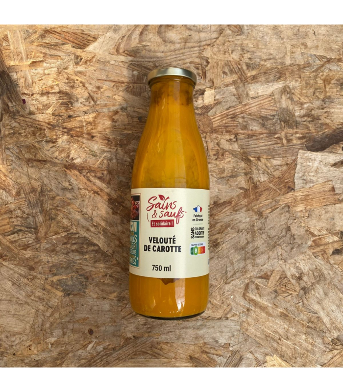 Velouté de carottes, 75cL (pièce)