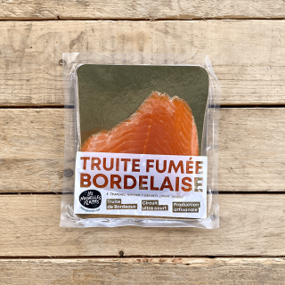Truite fumée bordelaise GRAND FORMAT (700g) - Ferme urbaine aquaponique à Bordeaux