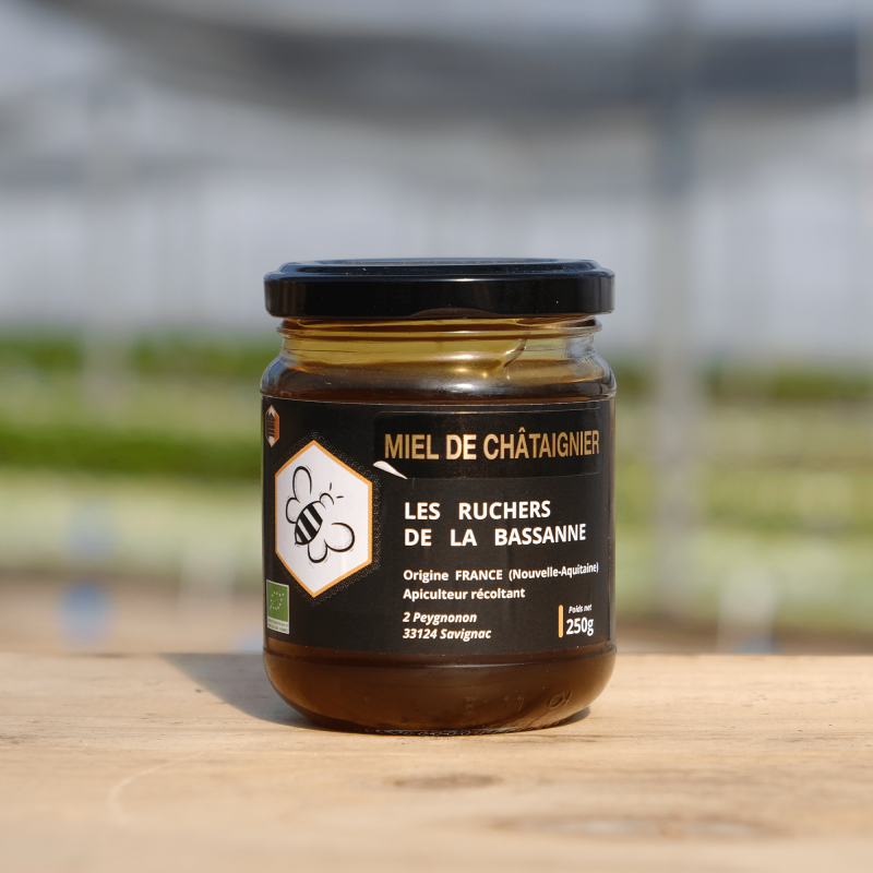 Miel de châtaigner 250g (pièce)