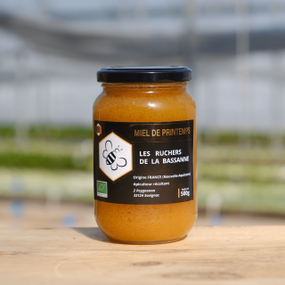 Miel de printemps 500g (pièce) - Ferme urbaine aquaponique à Bordeaux