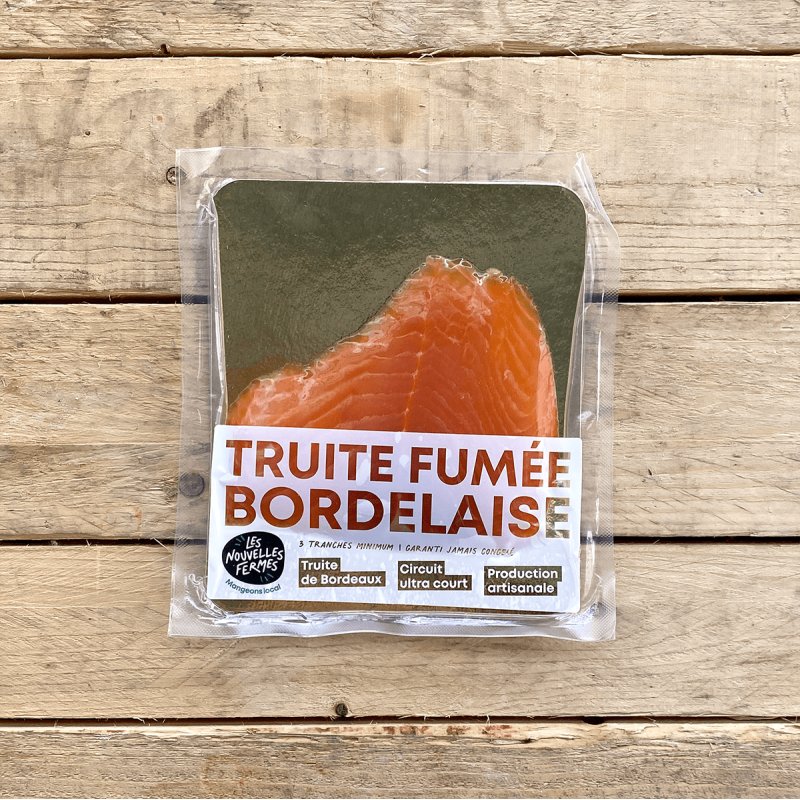 Truite fumée bordelaise x3 (80g)