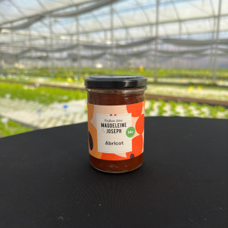 Confiture Abricot , 240g (pièce) - Ferme urbaine aquaponique à Bordeaux
