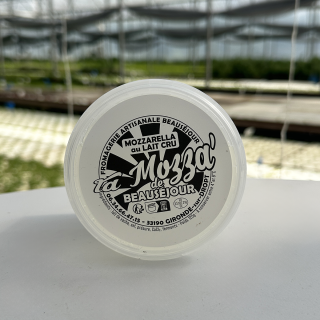 Mozzarella 1 boule - 125g (pièce) - Ferme urbaine aquaponique à Bordeaux