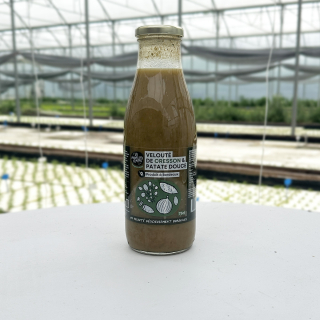 Velouté de Cresson & Patate douce, 75cL (pièce) - Ferme urbaine aquaponique à Bordeaux