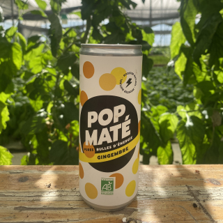 POP Maté - Gingembre (25cl) - Ferme urbaine aquaponique à Bordeaux
