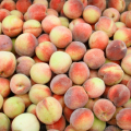 Pêches blanches (1kg)