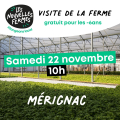 Visite Samedi 22 Novembre - 10H (1 place)