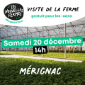 Visite Samedi 20 Décembre - 14H (1 place)