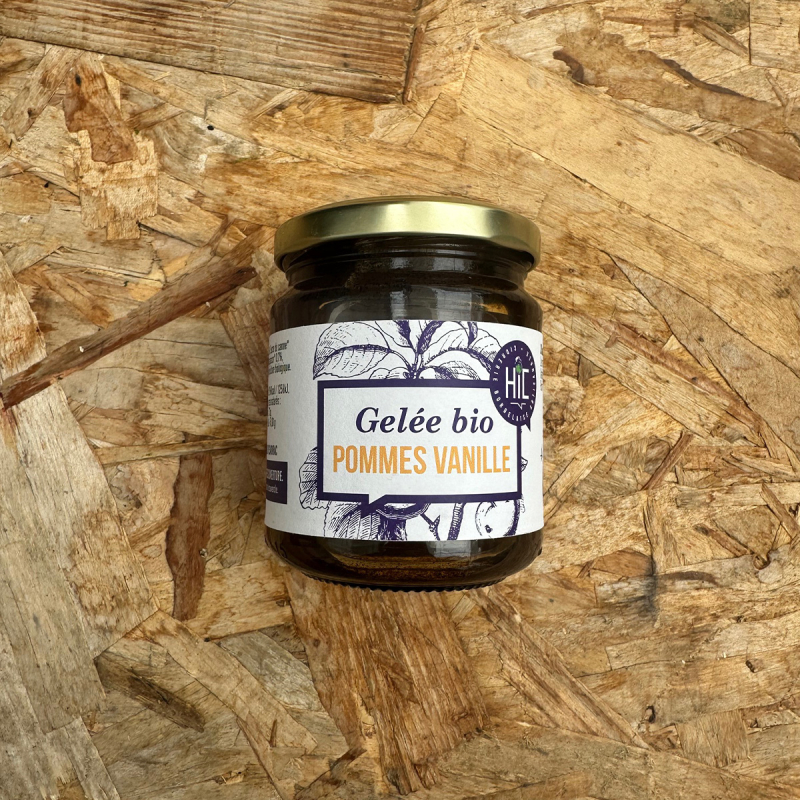 Gelée de pomme & vanille Madagascar (240g)
