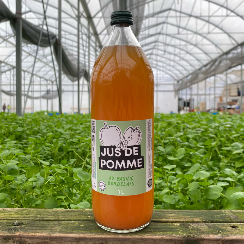 Jus de pomme au basilic (1L)